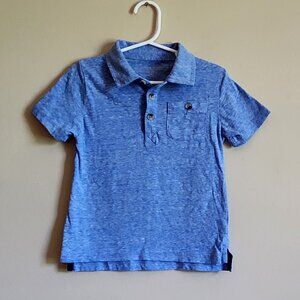 Falls Creek Blue Polo Short Sleeve Shirt Size 4T